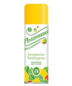 Spray assainissant désodorisant - Bergamote/Lemongrass - Phytaromasol